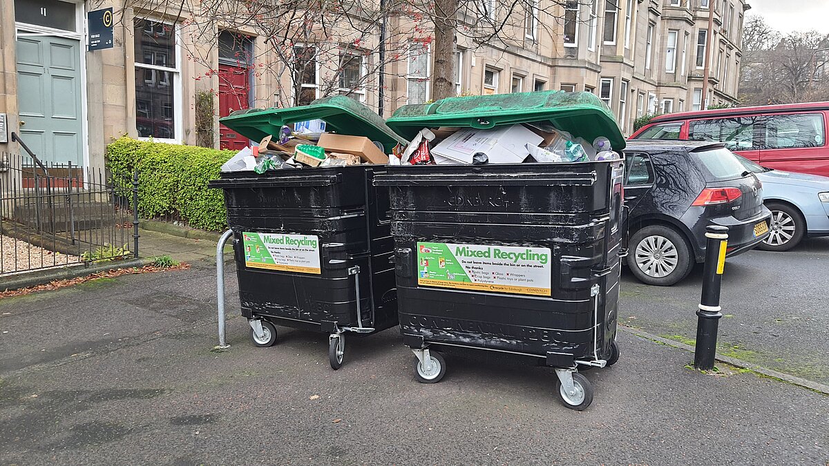 Bin Hub survey launched by Council Edinburgh Liberal Democrats