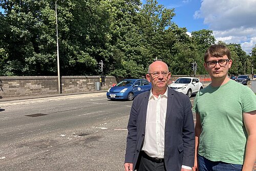 councillors at a junction