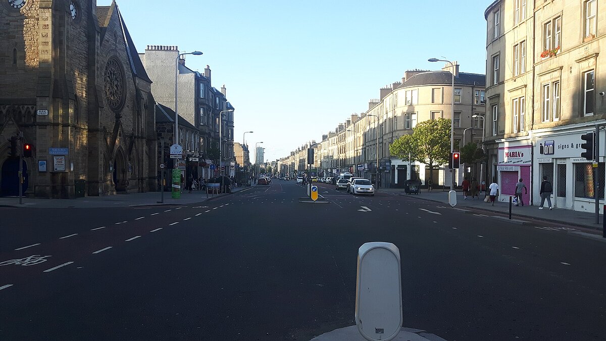 Buses returning down Leith Walk and Elm Row Edinburgh Liberal Democrats