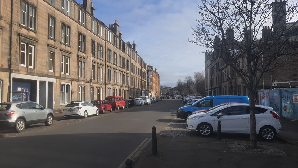 Dalmeny Street new pavements Edinburgh Liberal Democrats